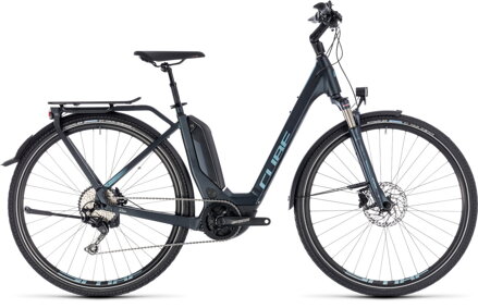 Elektro bicykel Cube Touring Hybrid Pro 400 easy darknavy 2018