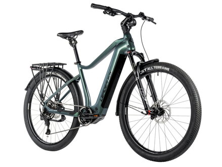 Elektro bicykel Leader Fox Bend zelený botle 2024