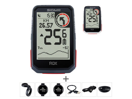 Cyklopočítač Sigma Rox 4.0 GPS Sensor Set