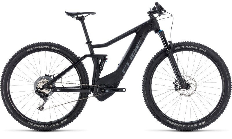 Elektro bicykel Cube Stereo Hybrid 120 HPC Race black 2018