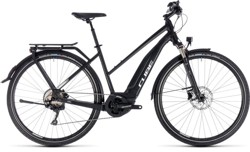 Elektro bicykel Cube Touring Hybrid Pro 400 trapeze black 2018